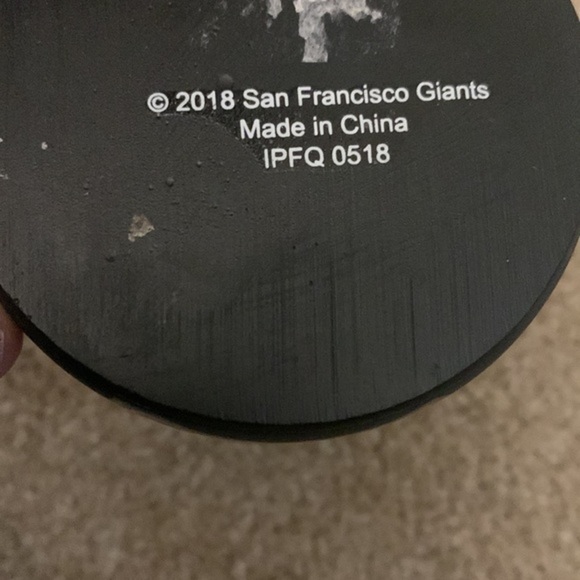 Battle of the Bat Baseball Snowglobe Giants A’s - Picture 5 of 5